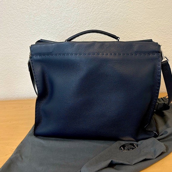 Fendi Monster Peek A Boo Bag in Navy LIKE NEW - Picture 3 of 15